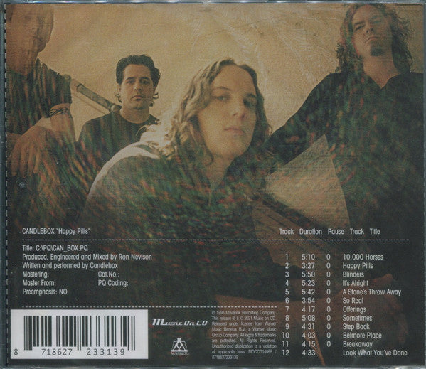 Candlebox : Happy Pills (CD, Album, RE)