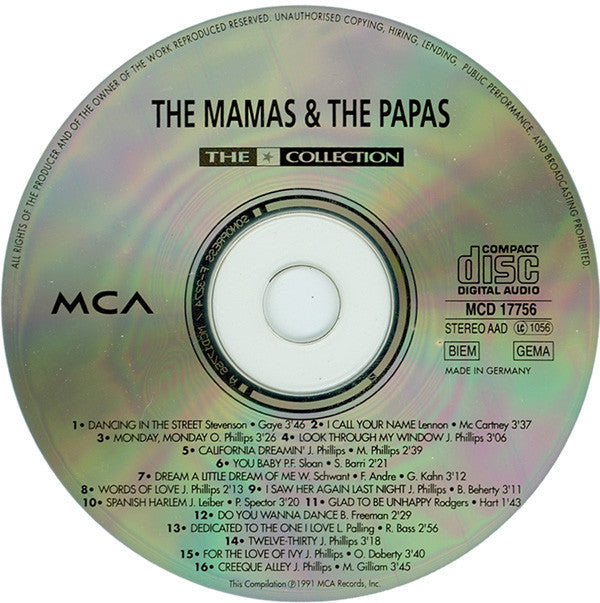 The Mamas & The Papas : The ★ Collection (CD, Comp)