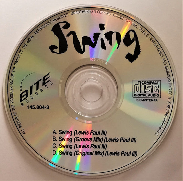 The Deff Boyz Featuring Tony Mac : Swing (CD, Maxi)