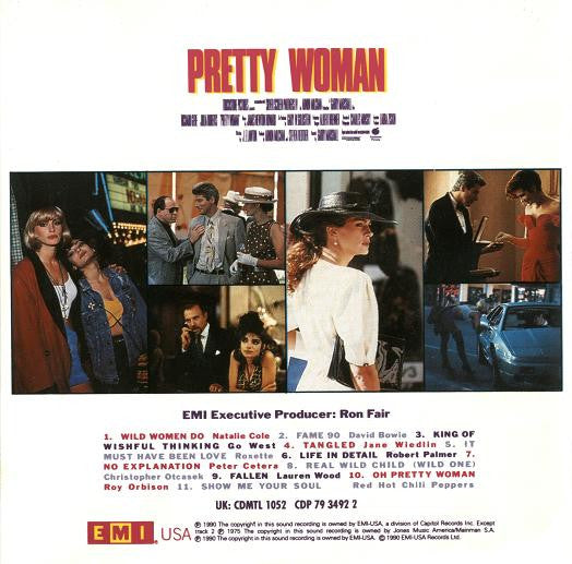 Various : Pretty Woman (Original Motion Picture Soundtrack) (CD, Comp)