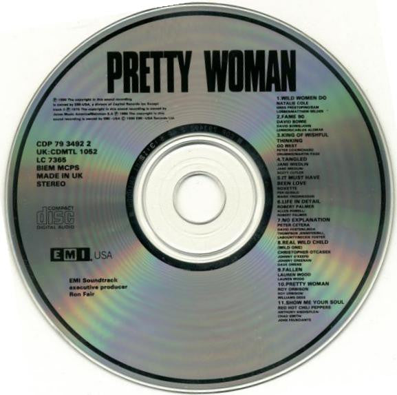 Various : Pretty Woman (Original Motion Picture Soundtrack) (CD, Comp)