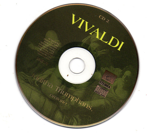 Antonio Vivaldi : Juditha Triumphans, Oratorio (2xCD, Album, RE)