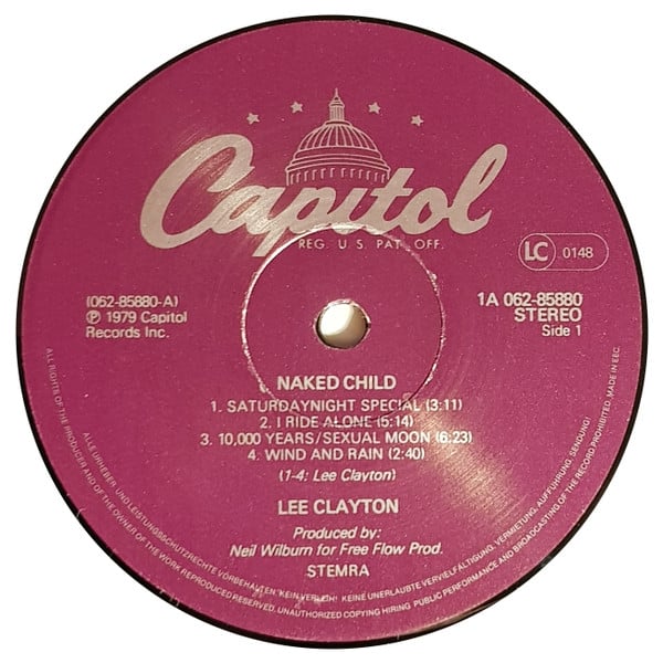 Lee Clayton : Naked Child (LP, Album)