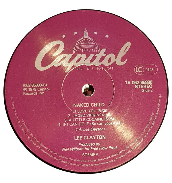 Lee Clayton : Naked Child (LP, Album)
