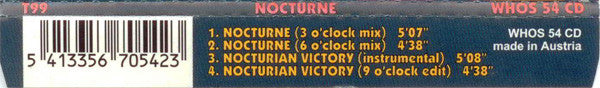 T99 : Nocturne (CD, Single)