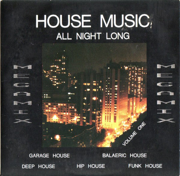 Various : House Music All Night Long - Megamix (CD, Mini, Maxi, Mixed, Car)