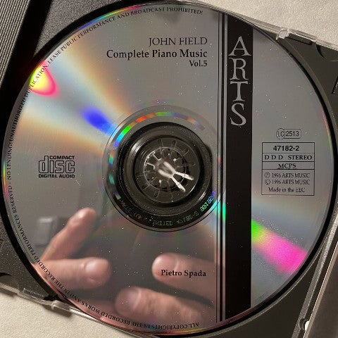John Field (2), Pietro Spada : Complete Piano Music Vol. 5 Nocturnes Nos. 16 / 19 (CD)