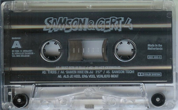 Samson & Gert : Samson & Gert 4 (Cass, Album)