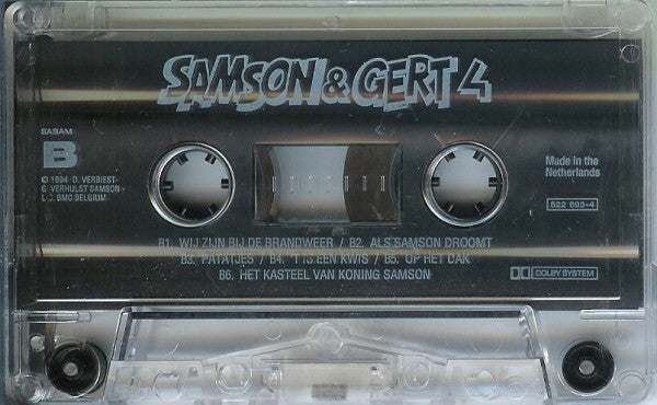 Samson & Gert : Samson & Gert 4 (Cass, Album)