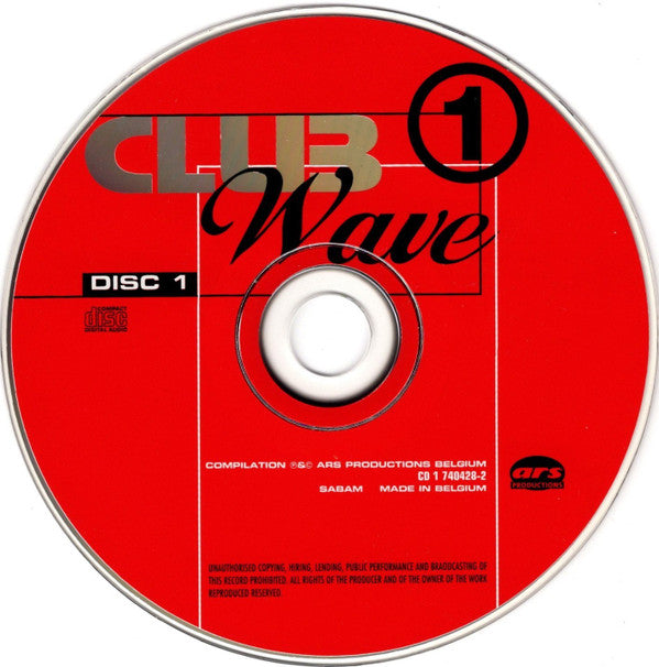 Various : Club Wave 1 (2xCD, Comp)