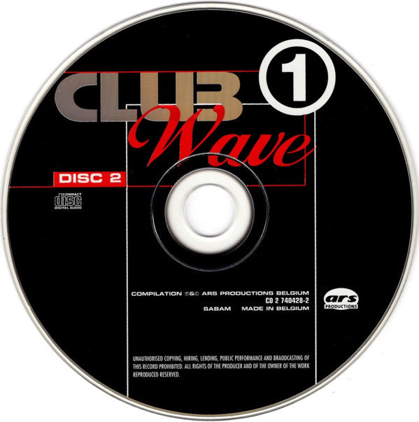 Various : Club Wave 1 (2xCD, Comp)