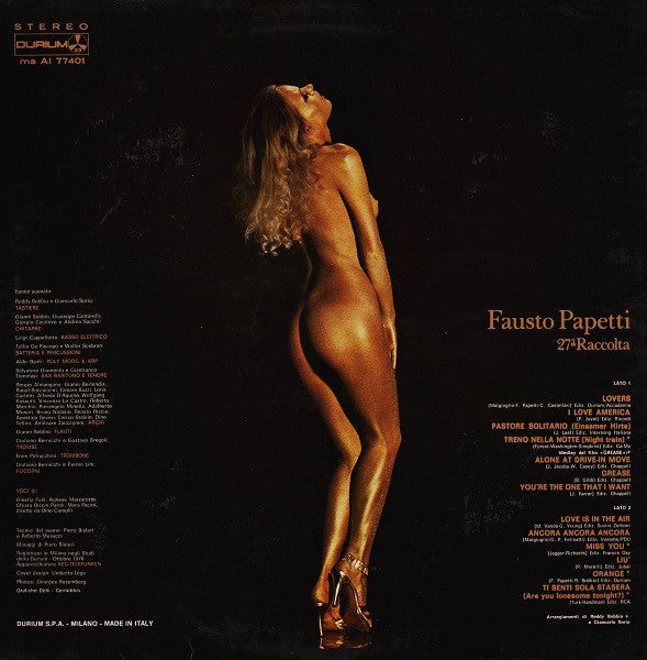 Fausto Papetti : 27ª Raccolta (LP, Album, Gat)