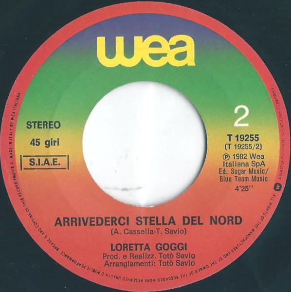 Loretta Goggi : Pieno D'Amore (7", Mul)