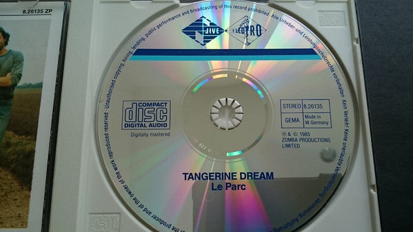 Tangerine Dream : Le Parc (CD, Album, RE)