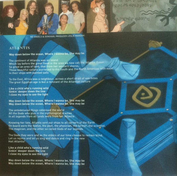 Various : Stars Inspired By Disney's Atlantis: Das Geheimnis Der Verlorenen Stadt (CD, Comp)
