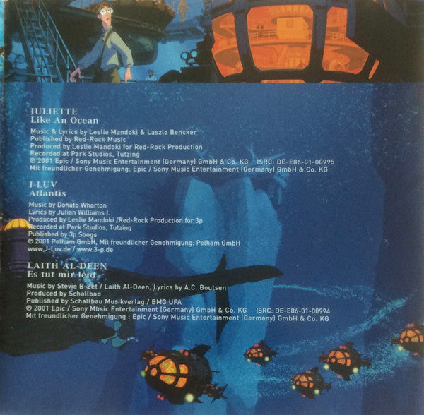 Various : Stars Inspired By Disney's Atlantis: Das Geheimnis Der Verlorenen Stadt (CD, Comp)
