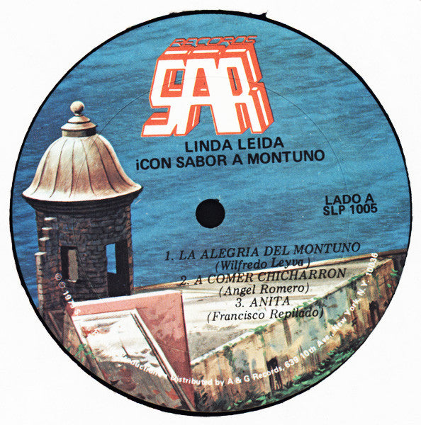Linda Leida : ¡Con Sabor A Montuno! (LP, Album)