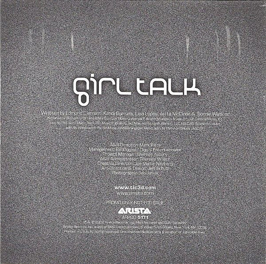 TLC : Girl Talk (CD, Single, Promo)