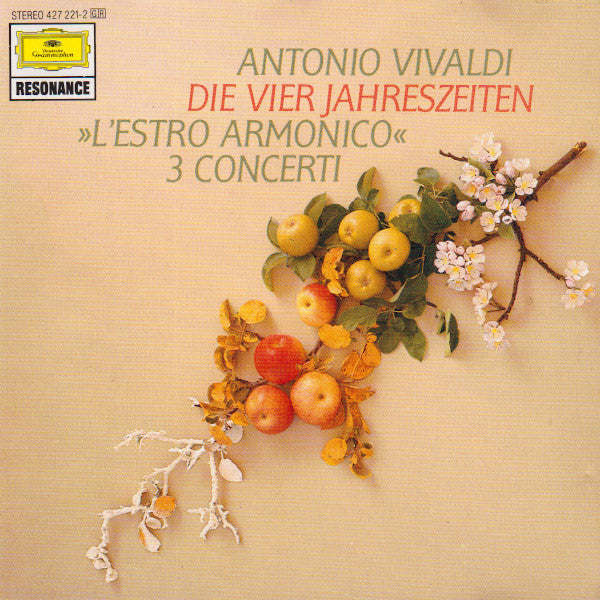 Antonio Vivaldi : Die Vier Jahreszeiten. »L'Estro Armonico«. 3 Concerti (CD, Comp, RE)