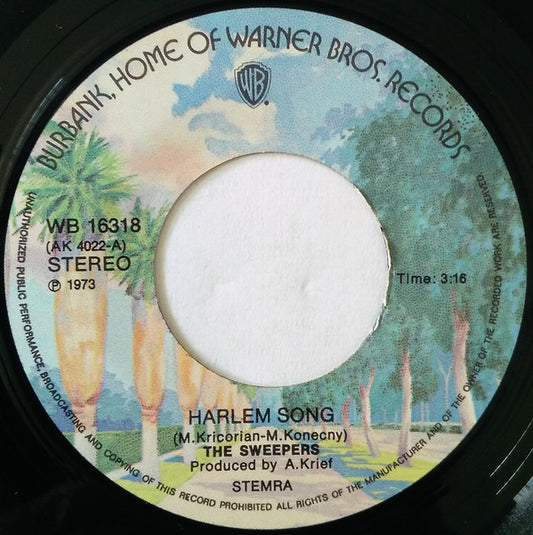 The Sweepers : Harlem Song (7", Single)