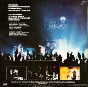 Iron Maiden : Iron Maiden (LP, Album, RE)