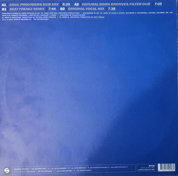 Soul Providers Presents L'Enfant D'Amour : Deep Inside Your Love (Remixes) (12")