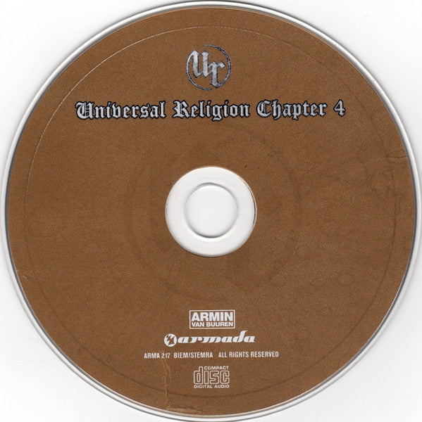 Armin van Buuren : Universal Religion Chapter 4 (CD, Comp, Mixed)
