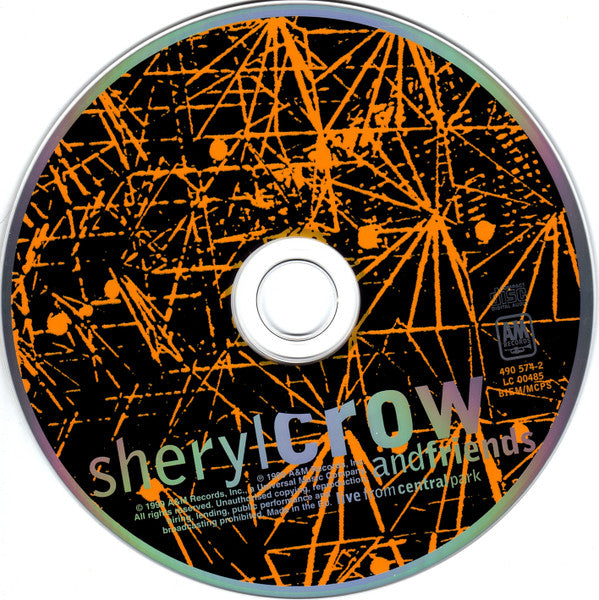 Sheryl Crow And Friends* : Live From Central Park (CD, Album)