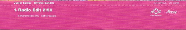 Junior Senior : Rhythm Bandits (CD, Single, Promo)