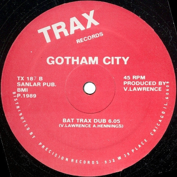 Gotham City : Bat Trax (12")