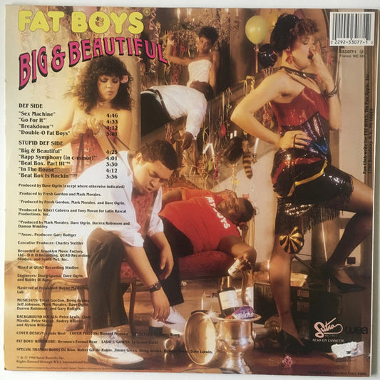 Fat Boys : Big & Beautiful (LP, Album)