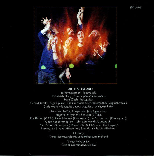 Earth And Fire : Song Of The Marching Children (CD, Album, RE)