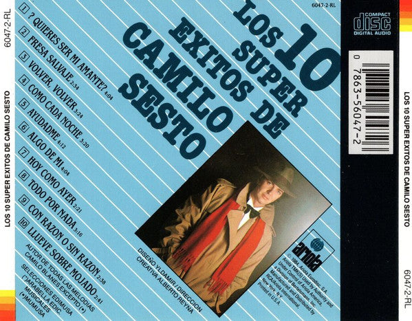 Camilo Sesto : Los 10 Super Exitos de Camilo Sesto (CD, Comp)