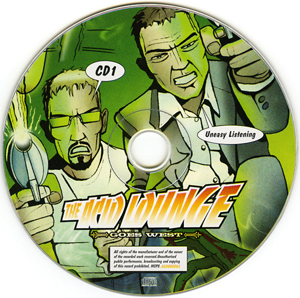 Various : The Acid Lounge Goes West (2xCD, Comp, Mixed)