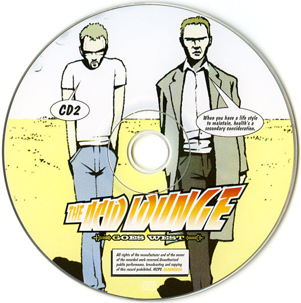 Various : The Acid Lounge Goes West (2xCD, Comp, Mixed)
