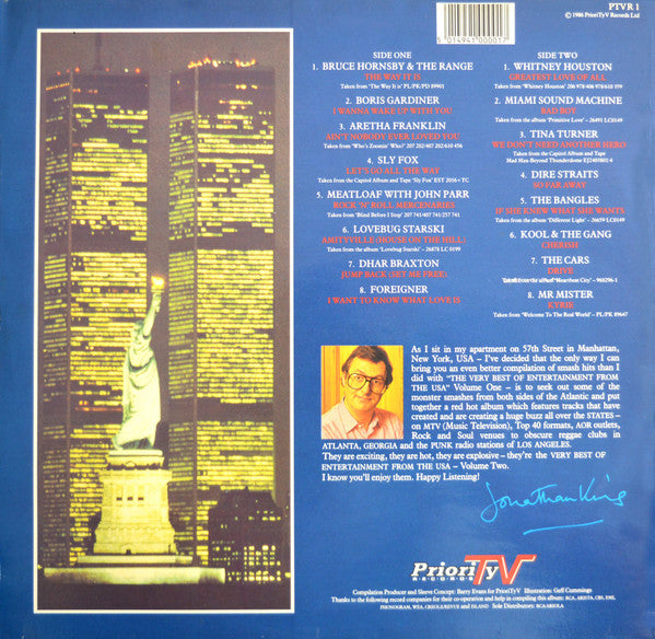 Various : The Very Best Of Entertainment From The USA (Volume Two) (LP, Comp)