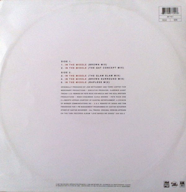 Alexander O'Neal : In The Middle (12")