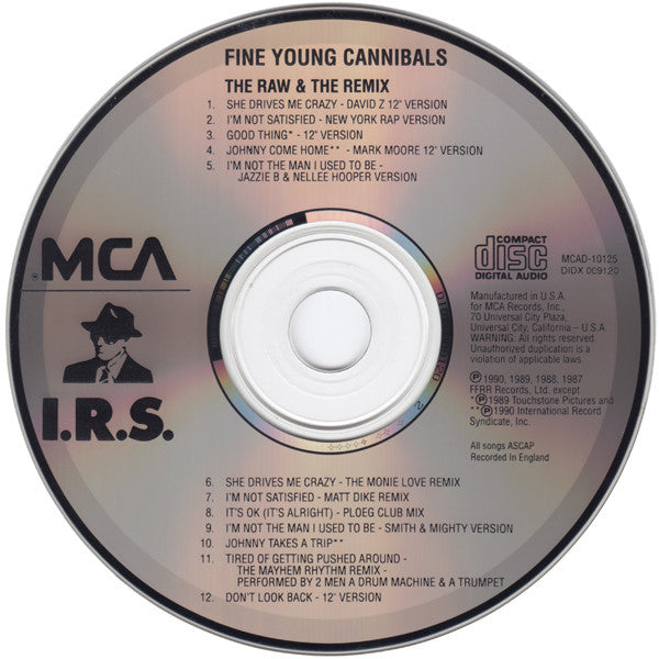 Fine Young Cannibals : The Raw & The Remix (CD, Comp)