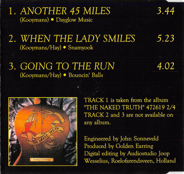 Golden Earring : Another 45 Miles (CD, Maxi)