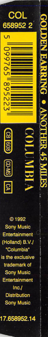 Golden Earring : Another 45 Miles (CD, Maxi)