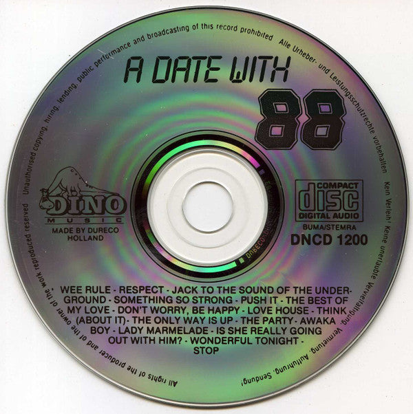 Various : A Date With '88 (CD, Comp)