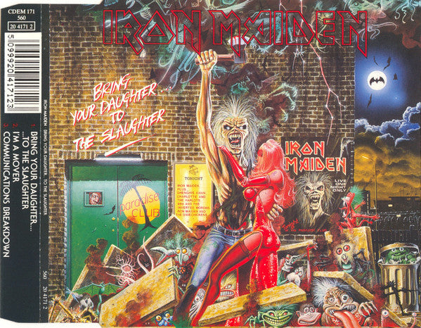 Iron Maiden : Bring Your Daughter.... To The Slaughter (CD, Single)