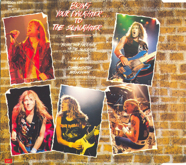 Iron Maiden : Bring Your Daughter.... To The Slaughter (CD, Single)