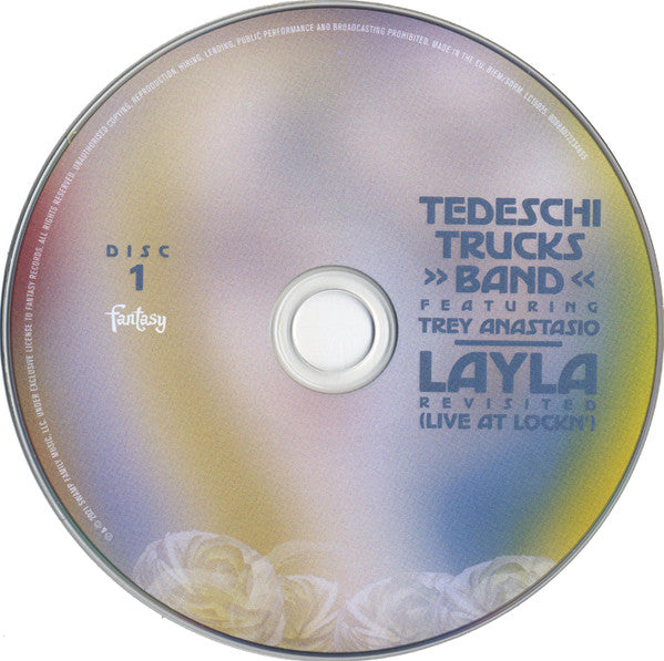 Tedeschi Trucks Band Featuring Trey Anastasio : Layla Revisited (Live At Lockn') (2xCD, Album)