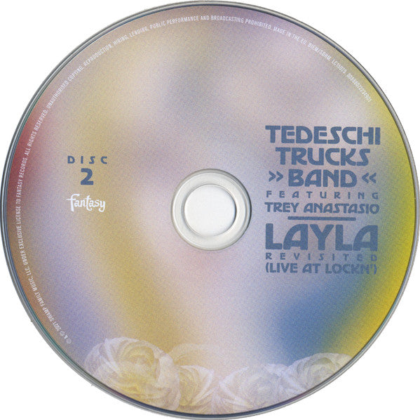 Tedeschi Trucks Band Featuring Trey Anastasio : Layla Revisited (Live At Lockn') (2xCD, Album)
