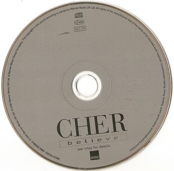 Cher : Believe (CD, Single, CD2)