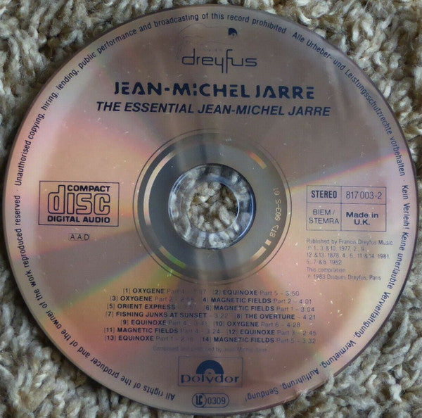 Jean-Michel Jarre : The Essential Jean-Michel Jarre (CD, Comp, RE)