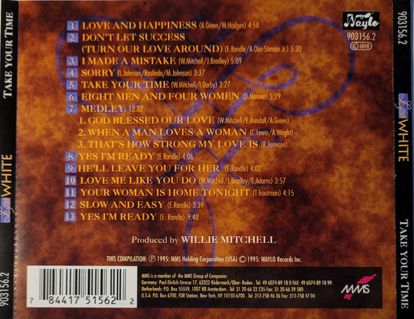 Lynn White : Take Your Time (CD, Comp)