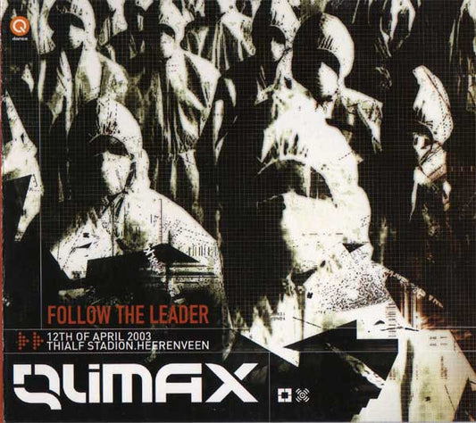 Various : Qlimax - Follow The Leader (CD, Maxi, Mixed, Promo)