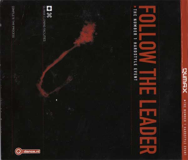 Various : Qlimax - Follow The Leader (CD, Maxi, Mixed, Promo)